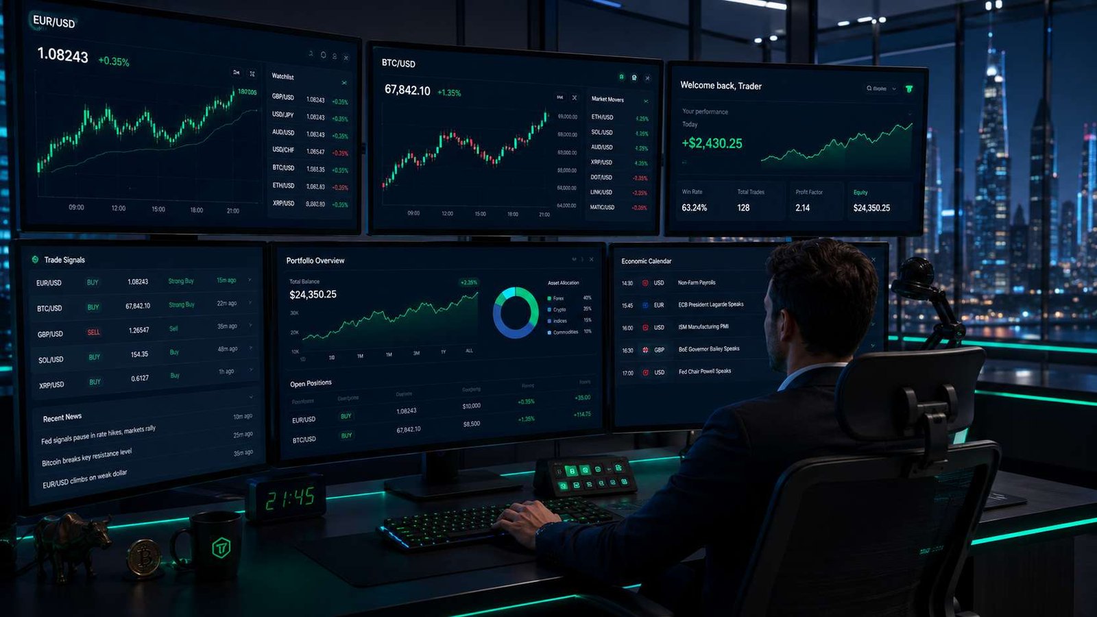 How trading platforms improve client trading experience through real-time analytics, fast order execution, and intuitive trading dashboards