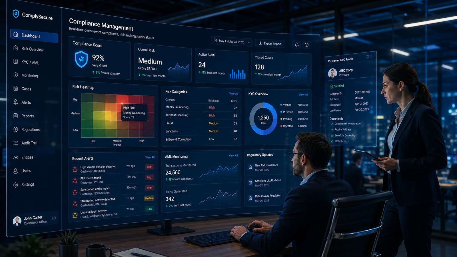 Why compliance management is important for financial companies to ensure regulations, risk control, and secure financial operations